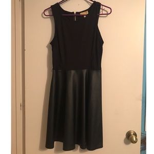 A black dress